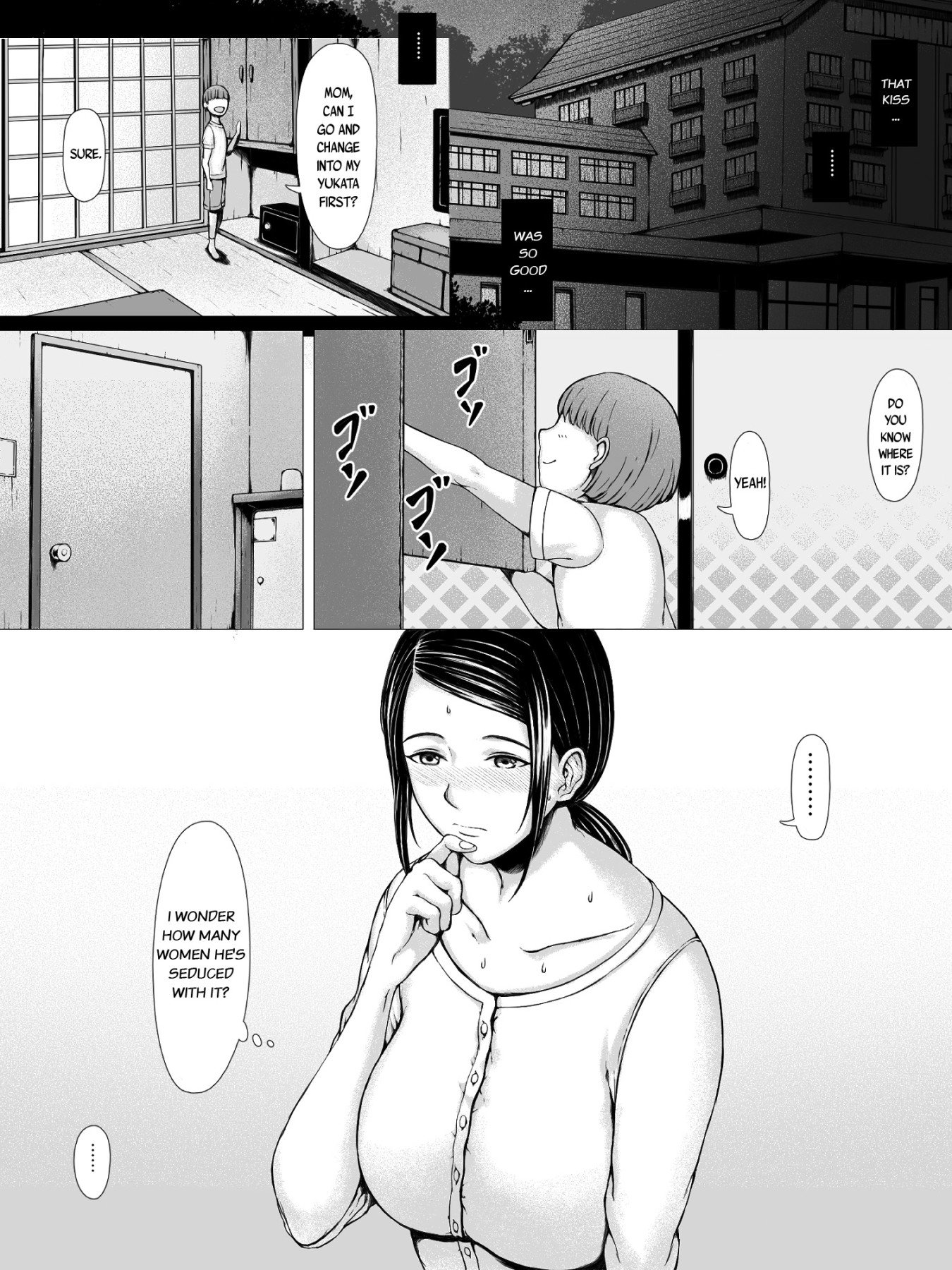 Hentai Manga Comic-The Mother Fucker -The Time When a Gentle Mother Was Targeted By a Young Womanizer--Read-96